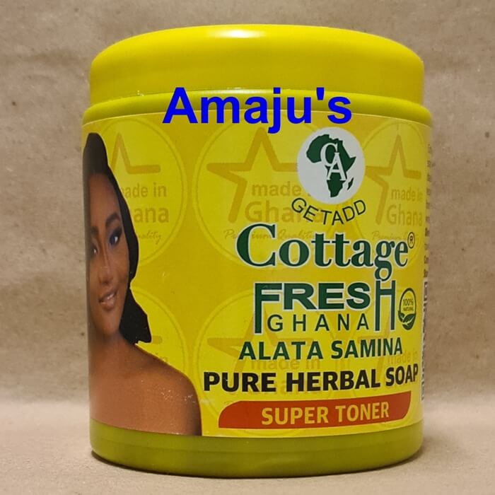 African Shop Near Me - Alata Samina African Black Soap Original Natural Cottage Fresh Ghana Alata Samina Organic Super Toner   550g