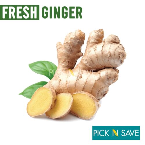African Shop Near Me - Fresh Organic Ginger Roots 100g